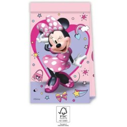 Lot de 4 sacs en papier Disney Minnie Junior FSC