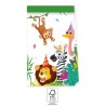 Jungle Balloons paper bag set of 4 FSC