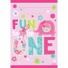 First Birthday Fun gift bag set of 8