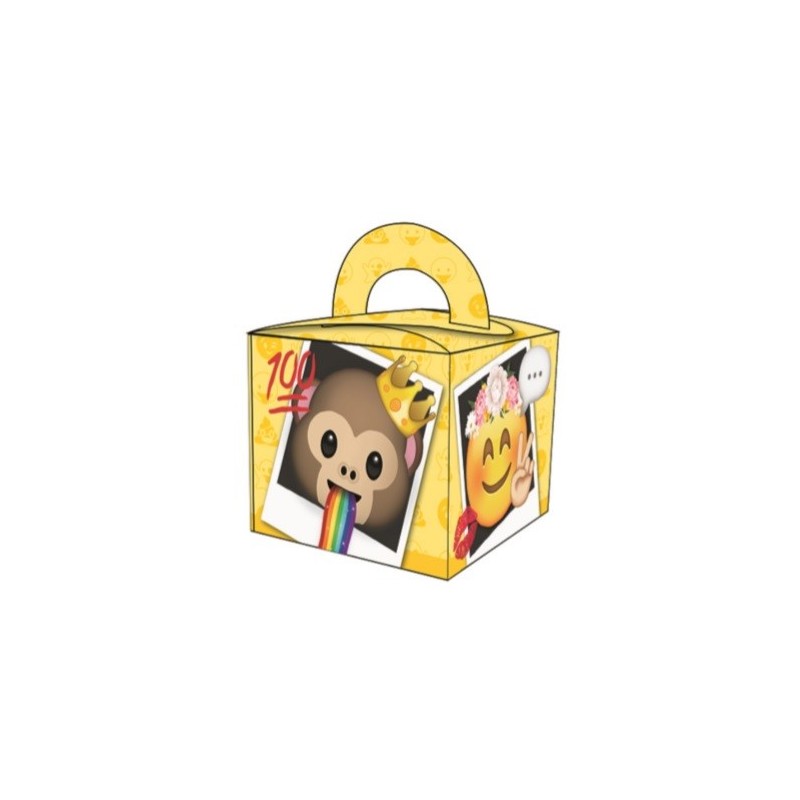 Coffret cadeau amusant Emoji, coffret de fête