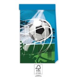 Football Soccer Fans paper bag 4 pcs FSC