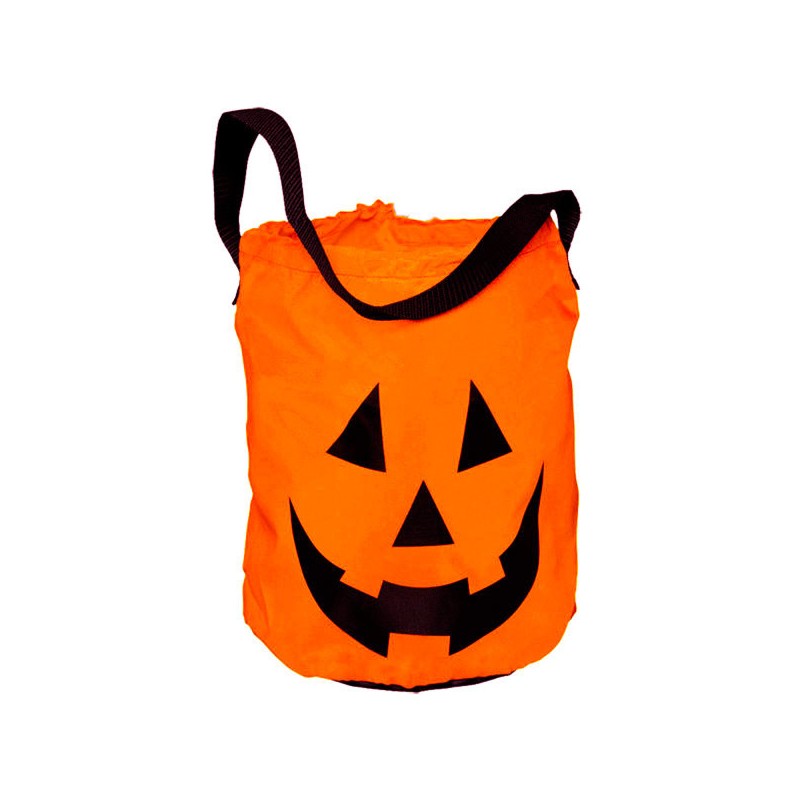 Halloween Orange candy collection bag