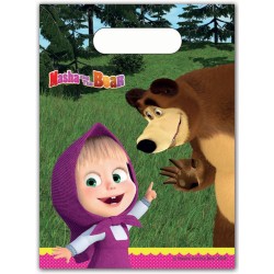 Masha and the Bear Forest gift bag, set of 6