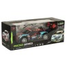 Voiture de sport RC bleu rouge