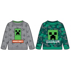 Pull tricoté Minecraft pour enfants de 6 à 12 ans