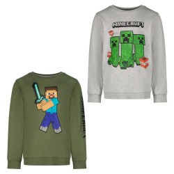 Pull Minecraft pour enfant 6-12 ans