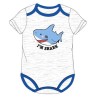 Shark baby body, romper (68-92)