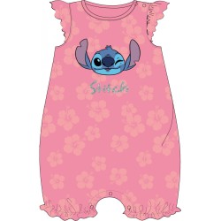 Barboteuse à fleurs Disney Lilo et Stitch pour bébé 62-92