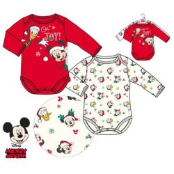 Body bébé Disney Mickey, ensemble Combidress 2 pièces