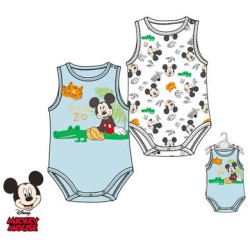 Body bébé Disney Mickey, ensemble 2 pièces de barboteuses