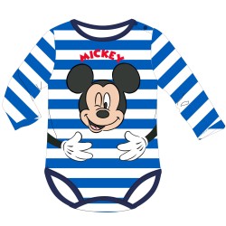 Body et barboteuse bleu Disney Mickey pour bébé (68-92)