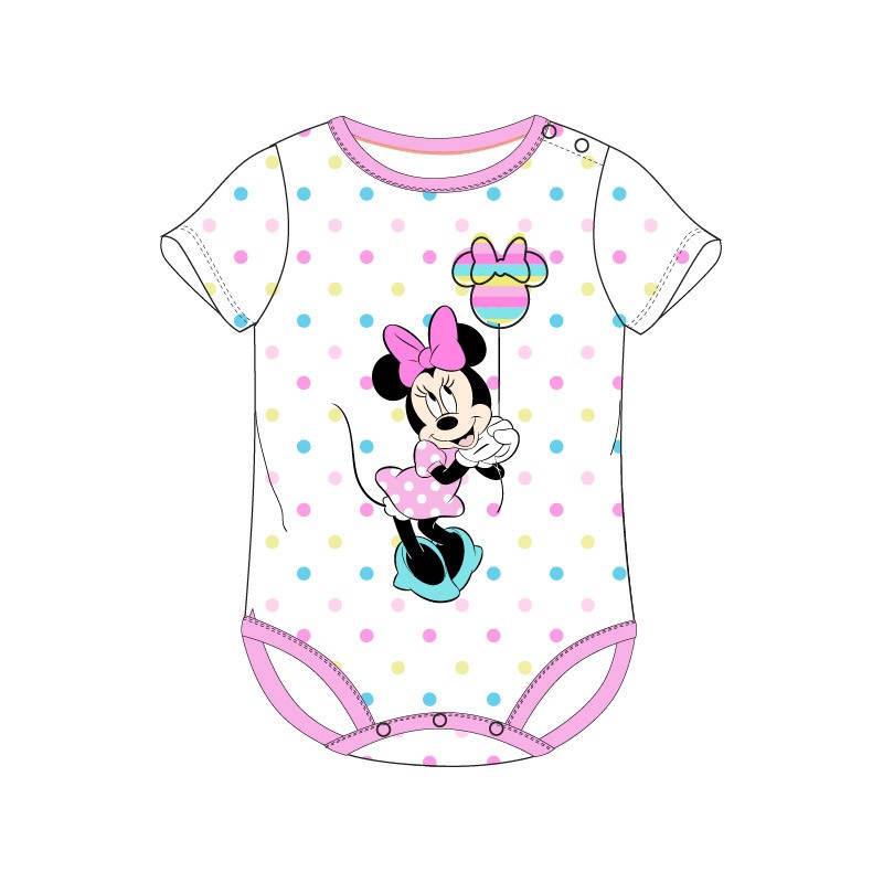 Body et barboteuse pour bébé Disney Minnie Dots (68-92)