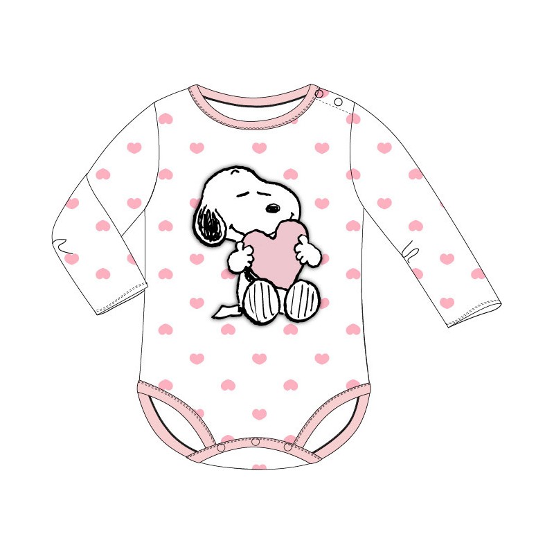 Snoopy Love Cuddle baby bodysuit, one-piece (68-92)