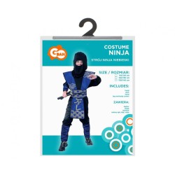 Ninja Blue Ninja Costume 130/140 cm