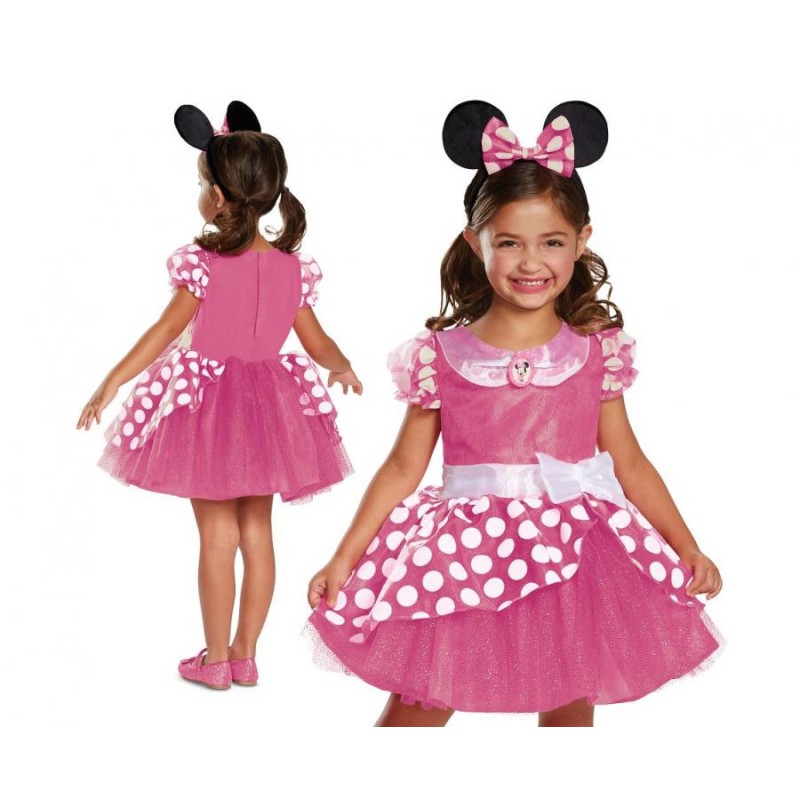 Disney Minnie  Pink Deluxe costume 3-4 years