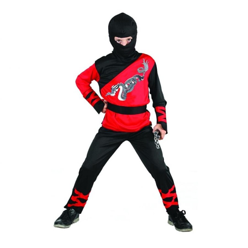 Costume de dragon ninja 110/120 cm