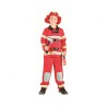 Fireman Fire Fighter, costume 110/120 cm