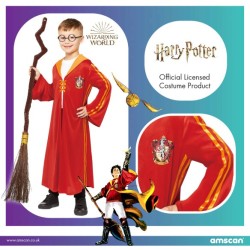 Harry Potter Gryffindor Quidd costume 6-8 years