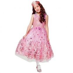 Halloween Rose Princess Costume 120/130 cm