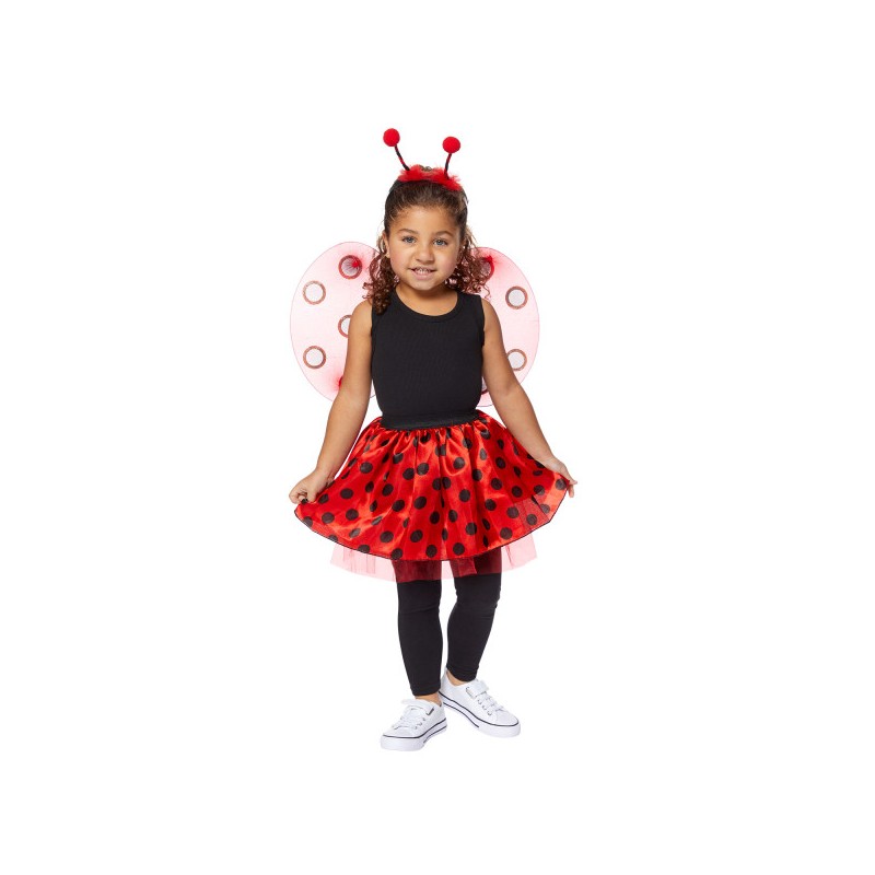 Ladybug Striped Dots tutu set 3-8 years