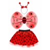 Ladybug Striped Dots tutu set 3-8 years