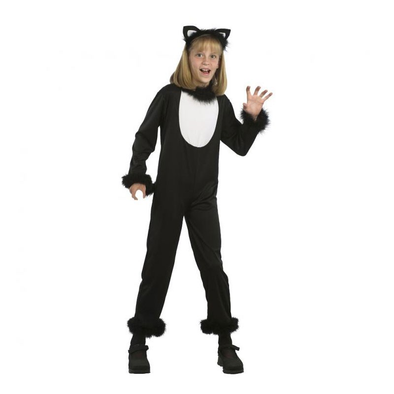 Halloween Black Cat costume 130/140 cm