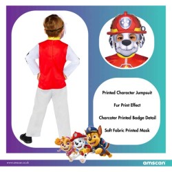 Paw Patrol Marshall costume 3-4 years