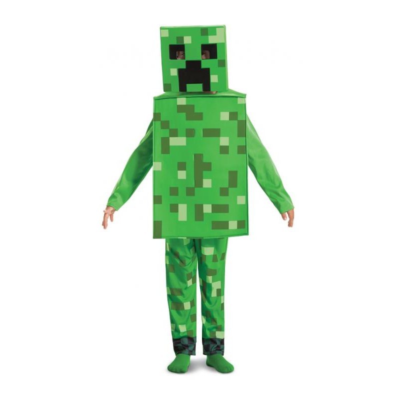 Minecraft Creeper Kost√ºm 7-8 ans