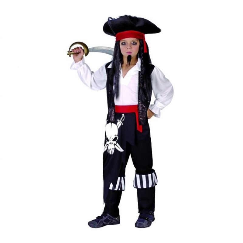 Pirate Capitaine Pirate, Longueur 110/120 cm