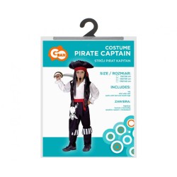 Pirate Pirate Captain, costume 110/120 cm