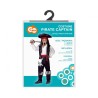 Pirate Capitaine Pirate, Longueur 110/120 cm