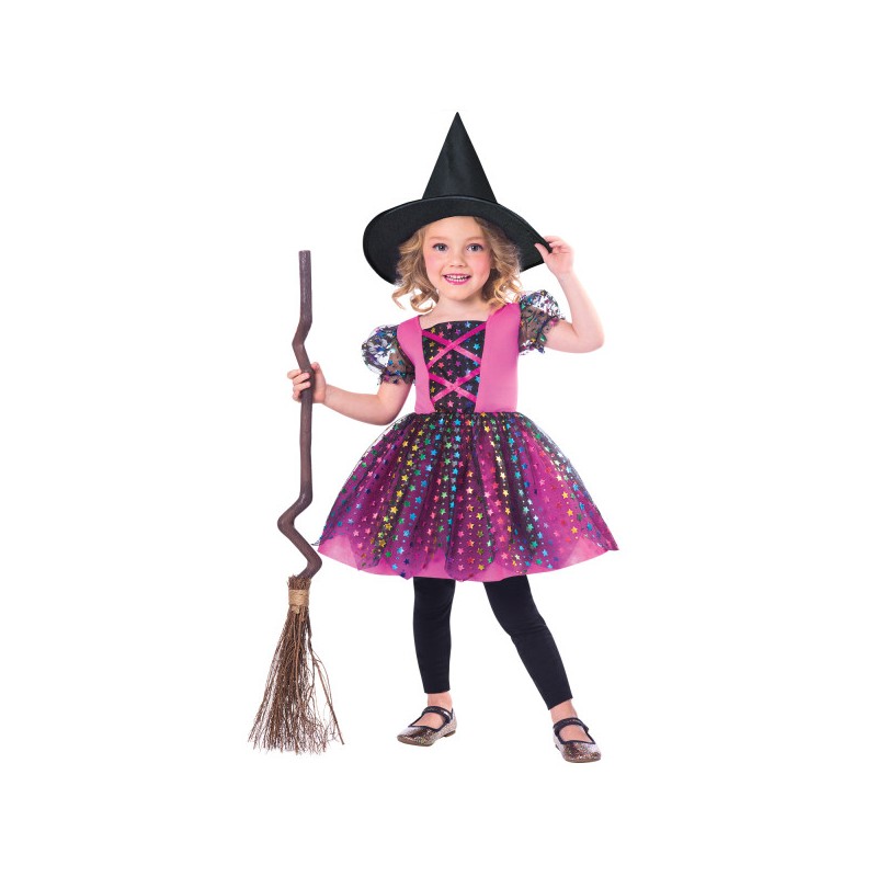 Witch Rainbow Witch, costume 2-3 years