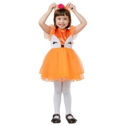 Halloween Orange Fox costume 92/104 cm