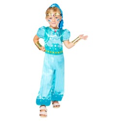 Déguisement Shimmer and Shine bleu 3-4 ans