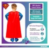 Superman costume 4-6 years