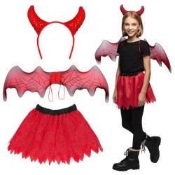 Costume de diable ailé maléfique