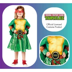 Déguisement Tortues Ninja pour filles de 4 à 6 ans