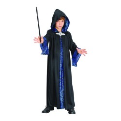 Halloween Blue Wizard Costume 120/130 cm