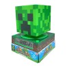 Minecraft Creeper 3D Night Light and Alarm Clock