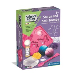 Coffret de fabrication de savon et de bombes de bain Crazy Chic Clementoni