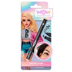 WOW Generation black eyeliner and stamp set