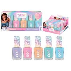 Coffret de vernis à ongles colorés WOW Generation 5 pièces