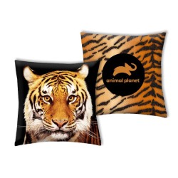 Coussin décoratif Tigre Animal Planet 40x40 cm