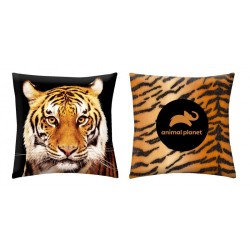 Coussin décoratif Tigre Animal Planet 40x40 cm