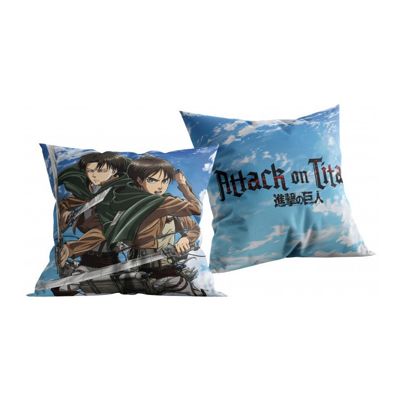 Coussin décoratif Attack on Titan Scout Team 40x40 cm