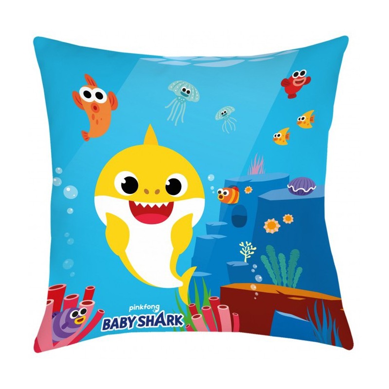 Coussin décoratif Brooklyn Baby Shark 40x40 cm