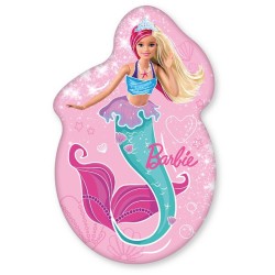 Barbie Mermaid Glitter shape pillow, decorative pillow 30x46 cm