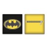 Coussin décoratif Batman déhoussable 35x35 cm velours