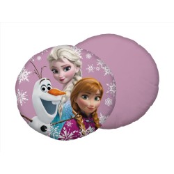 Coussin décoratif rose Disney Frozen 35 cm