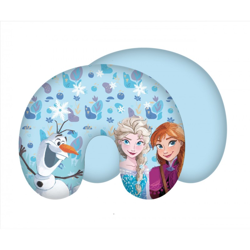 Oreiller de voyage, oreiller cervical Disney Frozen Sisters